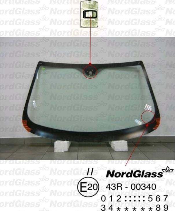 NordGlass 4043287 - Вітрове скло avtolavka.club