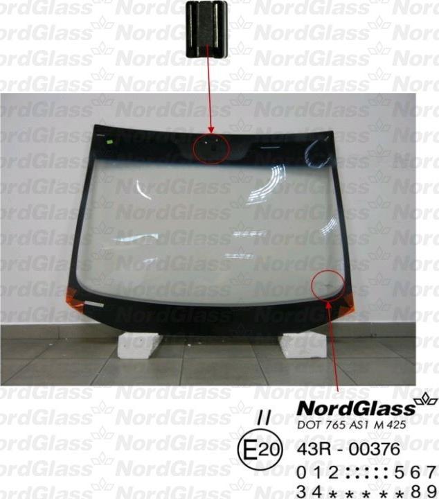 NordGlass 4043272 - Вітрове скло avtolavka.club