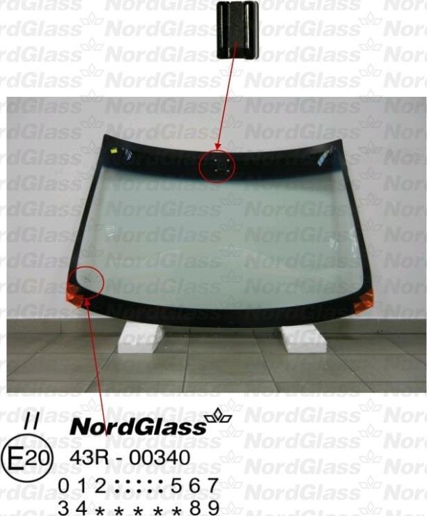 NordGlass 4043753 - Вітрове скло avtolavka.club