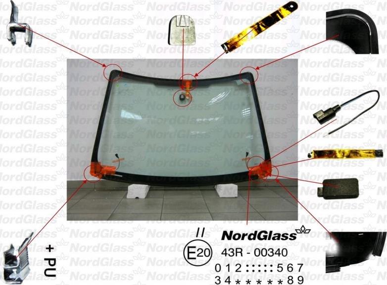 NordGlass 4043704 - Вітрове скло avtolavka.club