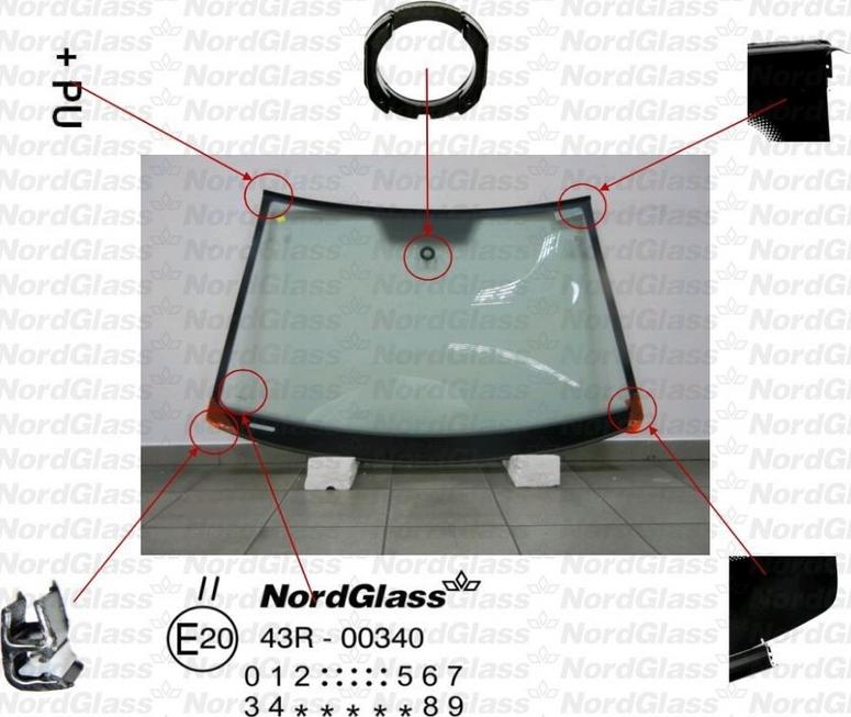 NordGlass 4043727 - Вітрове скло avtolavka.club