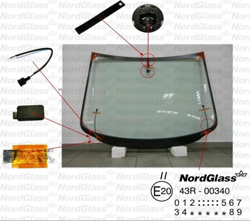 NordGlass 4042444 - Вітрове скло avtolavka.club