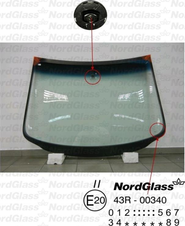 NordGlass 4043448 - Вітрове скло avtolavka.club