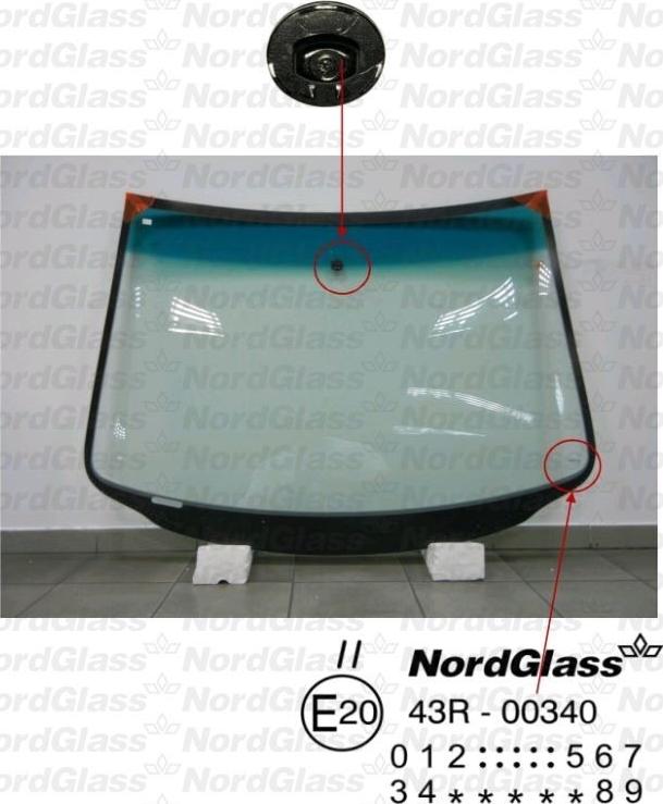 NordGlass 4043447 - Вітрове скло avtolavka.club