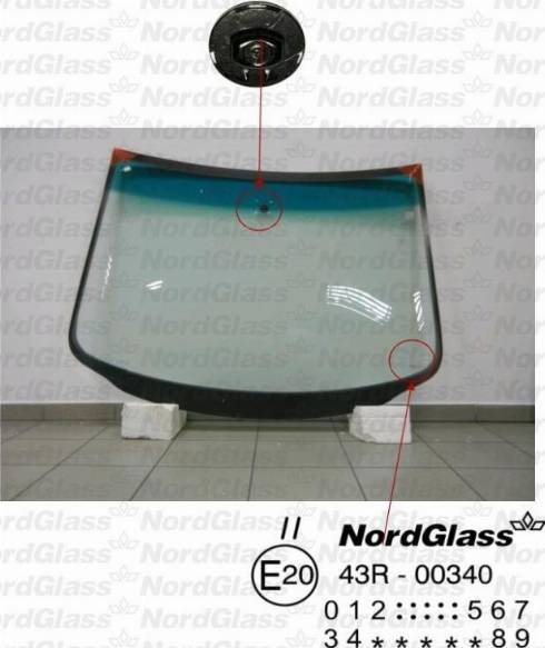 NordGlass 4042442 - Вітрове скло avtolavka.club