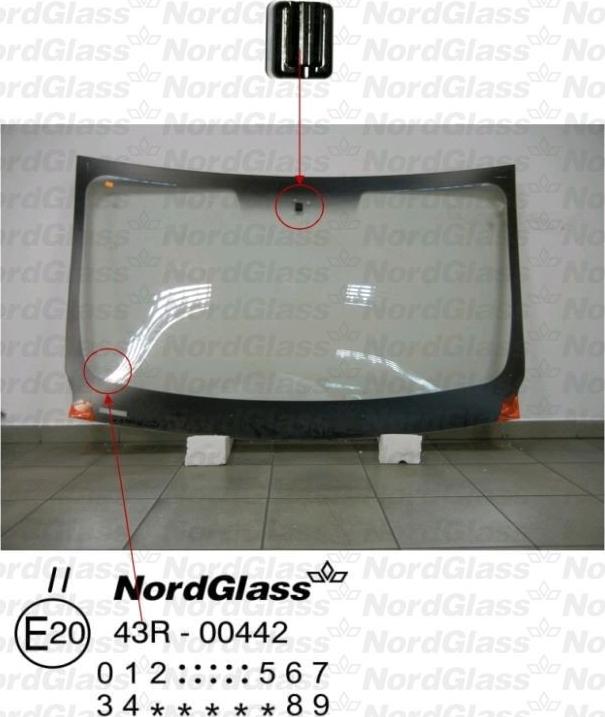 NordGlass 4042549 - Вітрове скло avtolavka.club