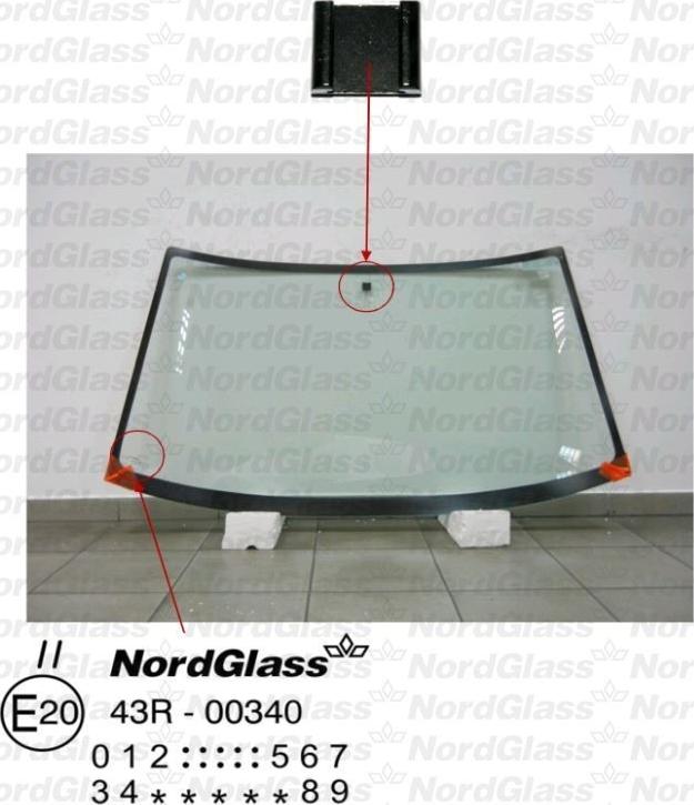 NordGlass 4042439 - Вітрове скло avtolavka.club