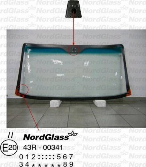 NordGlass 4042520 - Вітрове скло avtolavka.club