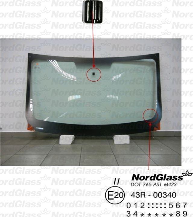 NordGlass 4043707 - Вітрове скло avtolavka.club