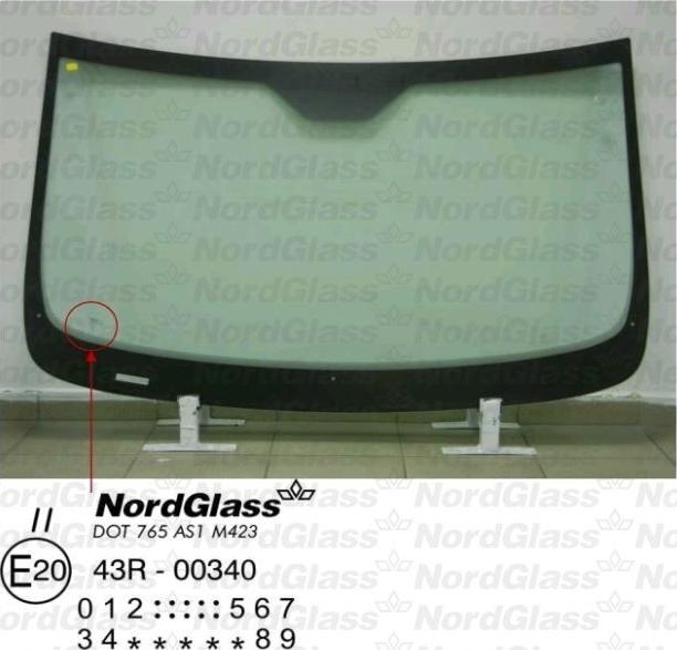 NordGlass 4045040 - Вітрове скло avtolavka.club