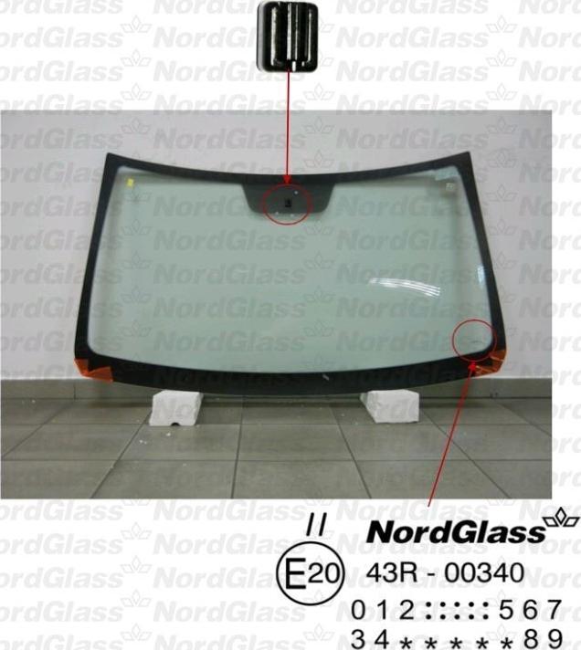 NordGlass 4042673 - Вітрове скло avtolavka.club