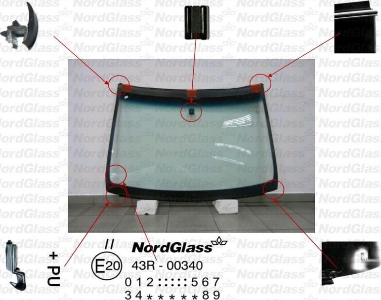 NordGlass 4103612 - Вітрове скло avtolavka.club