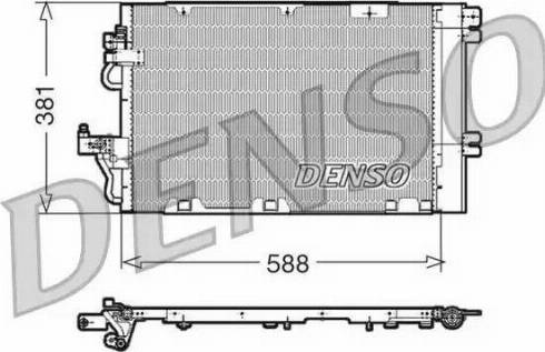 NPS DCN20010 - Конденсатор, кондиціонер avtolavka.club