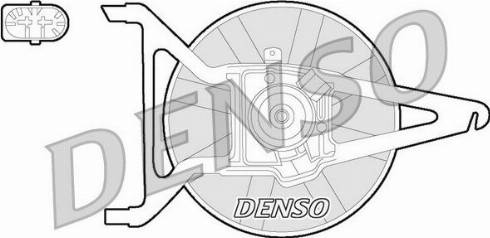 NPS DER21020 - Вентилятор, охолодження двигуна avtolavka.club