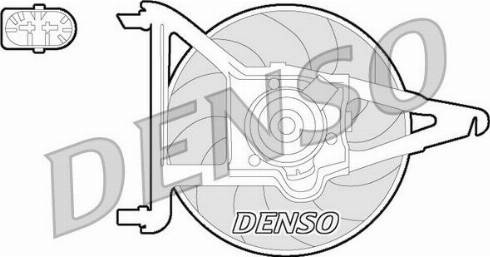 NPS DER21021 - Вентилятор, охолодження двигуна avtolavka.club