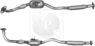 NPS S431U03 - Каталізатор avtolavka.club