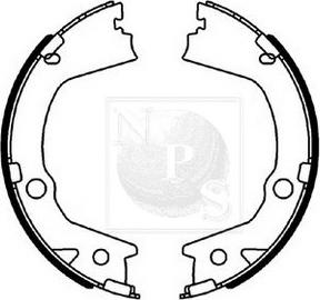NPS S350G04 - Комплект гальм, барабанний механізм avtolavka.club