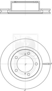 Brembo 9A96610 - Гальмівний диск avtolavka.club