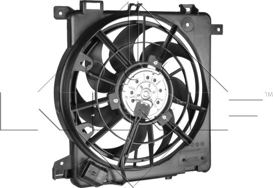 NRF 47622 - Вентилятор, охолодження двигуна avtolavka.club