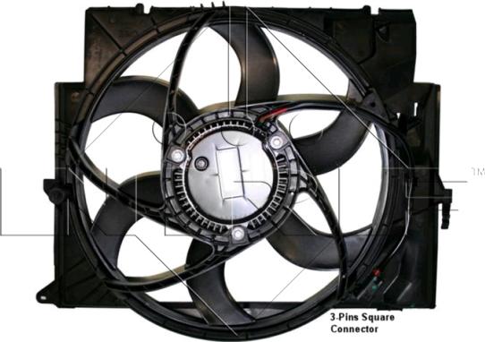 NRF 47210 - Вентилятор, охолодження двигуна avtolavka.club