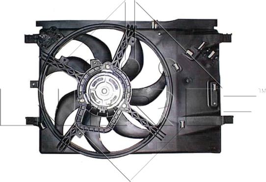 NRF 47236 - Вентилятор, охолодження двигуна avtolavka.club