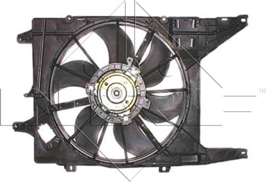 NRF 47225 - Вентилятор, охолодження двигуна avtolavka.club