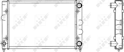 NRF 509505 - Радіатор, охолодження двигуна avtolavka.club