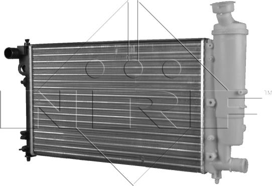 NRF 50428 - Радіатор, охолодження двигуна avtolavka.club