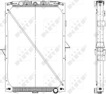 NRF 519559X - Радіатор, охолодження двигуна avtolavka.club