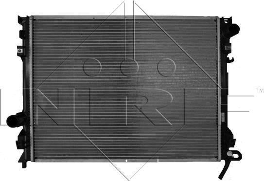 NRF 53928 - Радіатор, охолодження двигуна avtolavka.club