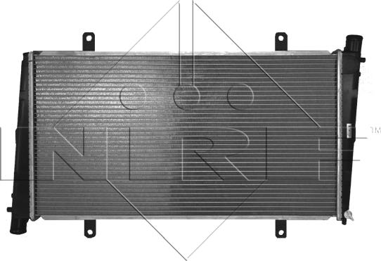 NRF 53483 - Радіатор, охолодження двигуна avtolavka.club