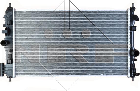 NRF 53776 - Радіатор, охолодження двигуна avtolavka.club