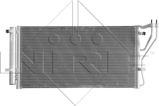 NRF  35980 - Конденсатор, кондиціонер avtolavka.club