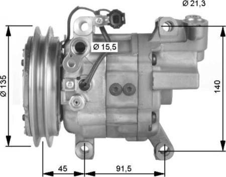 NRF 32475G - Компресор, кондиціонер avtolavka.club