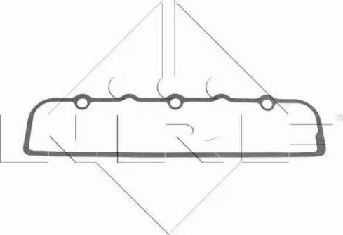NRF 76004 - Прокладка, кришка головки циліндра avtolavka.club