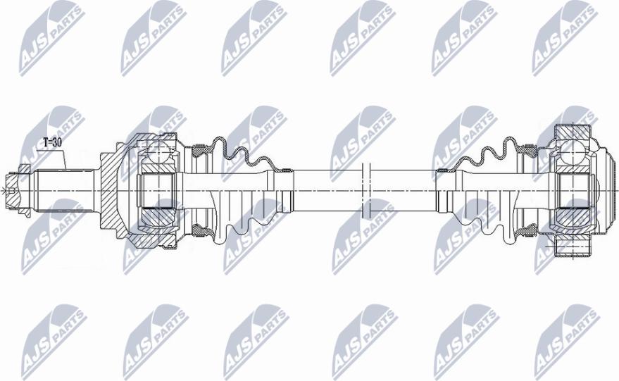 NTY NPW-BM-192 - Приводний вал avtolavka.club