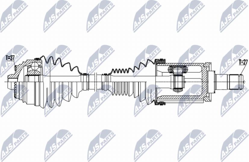 NTY NPW-BM-179 - Приводний вал avtolavka.club