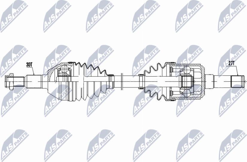 NTY NPW-PL-145 - Приводний вал avtolavka.club