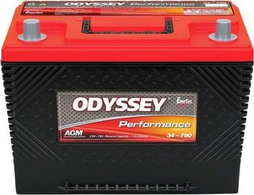 Odyssey Battery ODP-AGM34 - Стартерна акумуляторна батарея, АКБ avtolavka.club