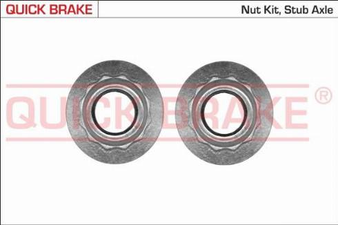 OJD Quick Brake 9810K - Гайка, шийка осі avtolavka.club