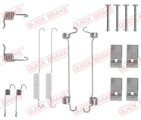 OJD Quick Brake 105-0677 - Комплектуючі, барабанний гальмівний механізм avtolavka.club