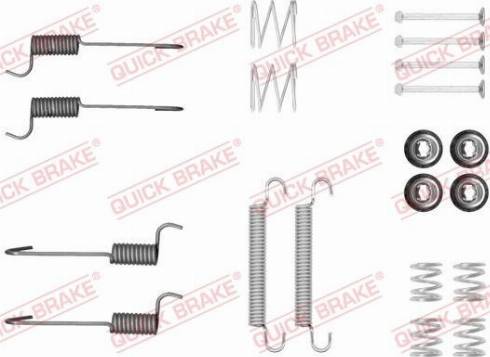 OJD Quick Brake 105-0046 - Комплектуючі, гальмівна система avtolavka.club