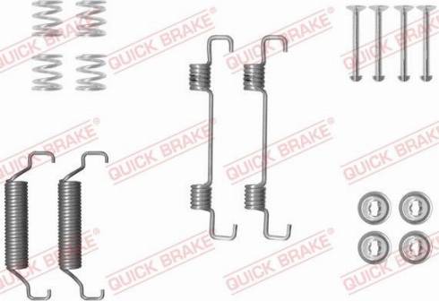 OJD Quick Brake 105-0052 - Комплектуючі, гальмівна система avtolavka.club