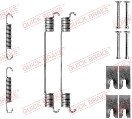 OJD Quick Brake 1050814 - Комплектуючі, барабанний гальмівний механізм avtolavka.club