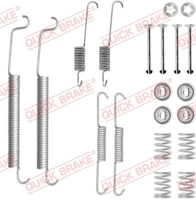 OJD Quick Brake 1050756 - Комплектуючі, барабанний гальмівний механізм avtolavka.club