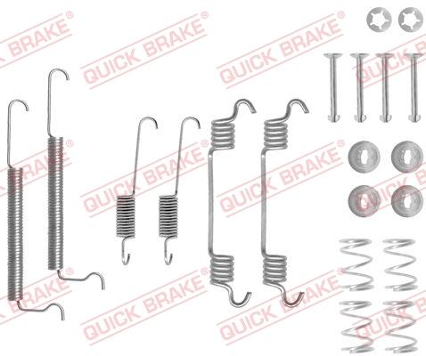 OJD Quick Brake 105-0709 - Комплектуючі, барабанний гальмівний механізм avtolavka.club