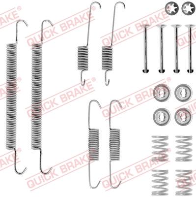 OJD Quick Brake 1050707 - Комплектуючі, барабанний гальмівний механізм avtolavka.club