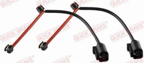 OJD Quick Brake WS 0393 A - Сигналізатор, знос гальмівних колодок avtolavka.club