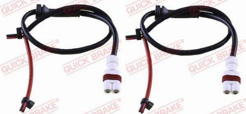 OJD Quick Brake WS0348A - Сигналізатор, знос гальмівних колодок avtolavka.club