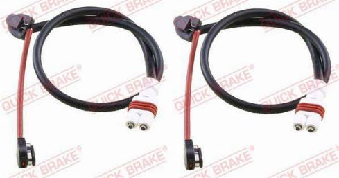 OJD Quick Brake WS 0333 A - Сигналізатор, знос гальмівних колодок avtolavka.club